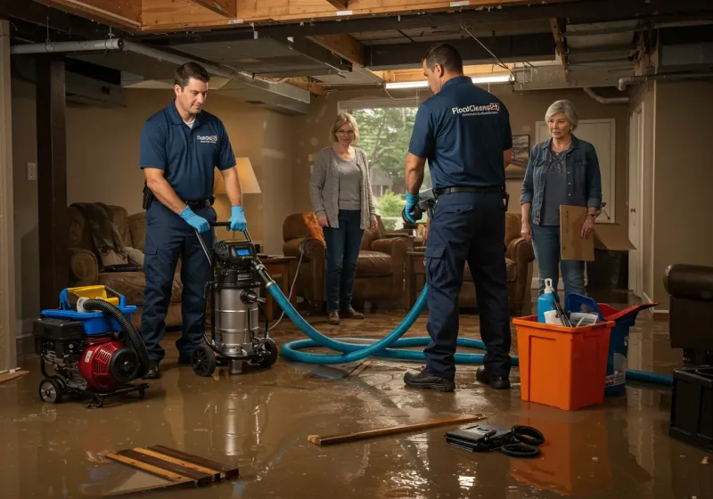 Basement Water Extraction and Removal Techniques process in Staunton, IL