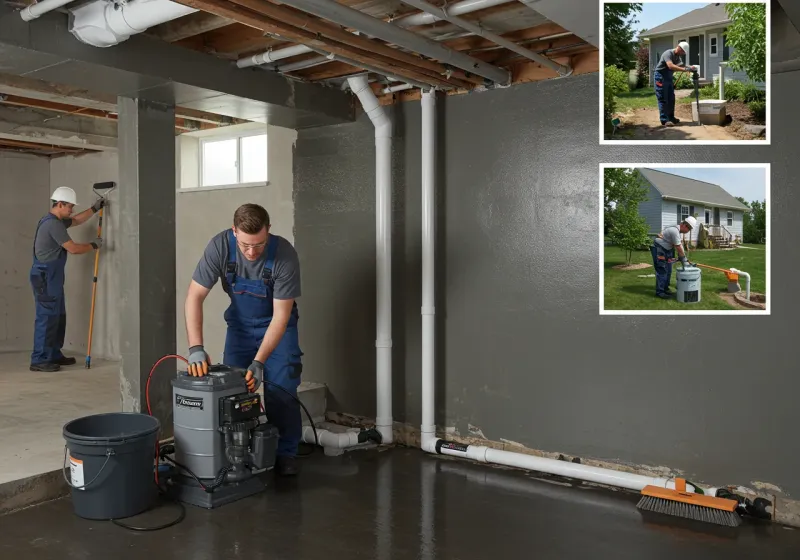 Basement Waterproofing and Flood Prevention process in Staunton, IL